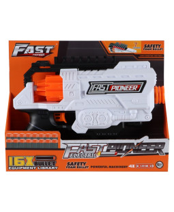 Blaster Fast mini bateriový, 16 ks nábojů
