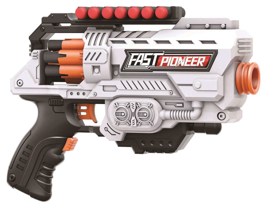 Blaster Fast mini bateriový, 16 ks nábojů