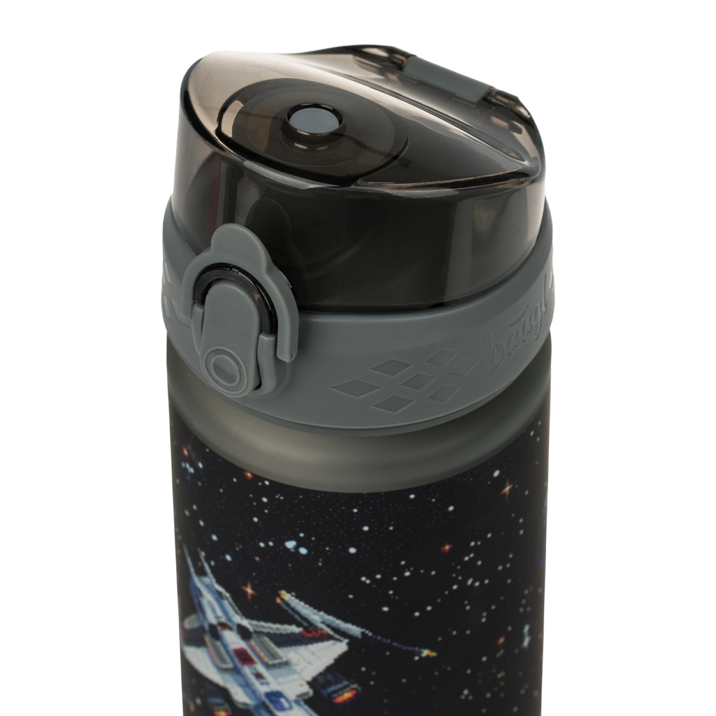 BAAGL Tritanová láhev na pití Pixel Space 500 ml