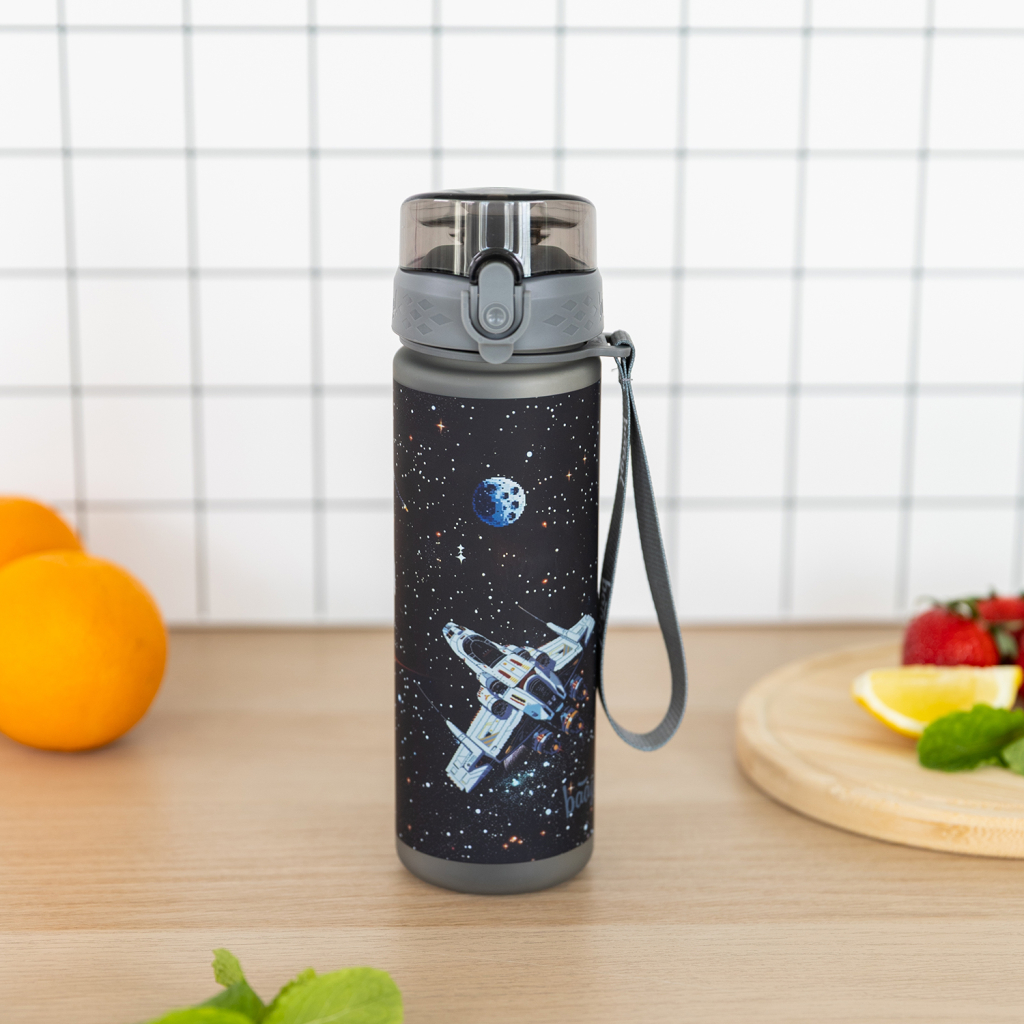 BAAGL Tritanová láhev na pití Pixel Space 500 ml