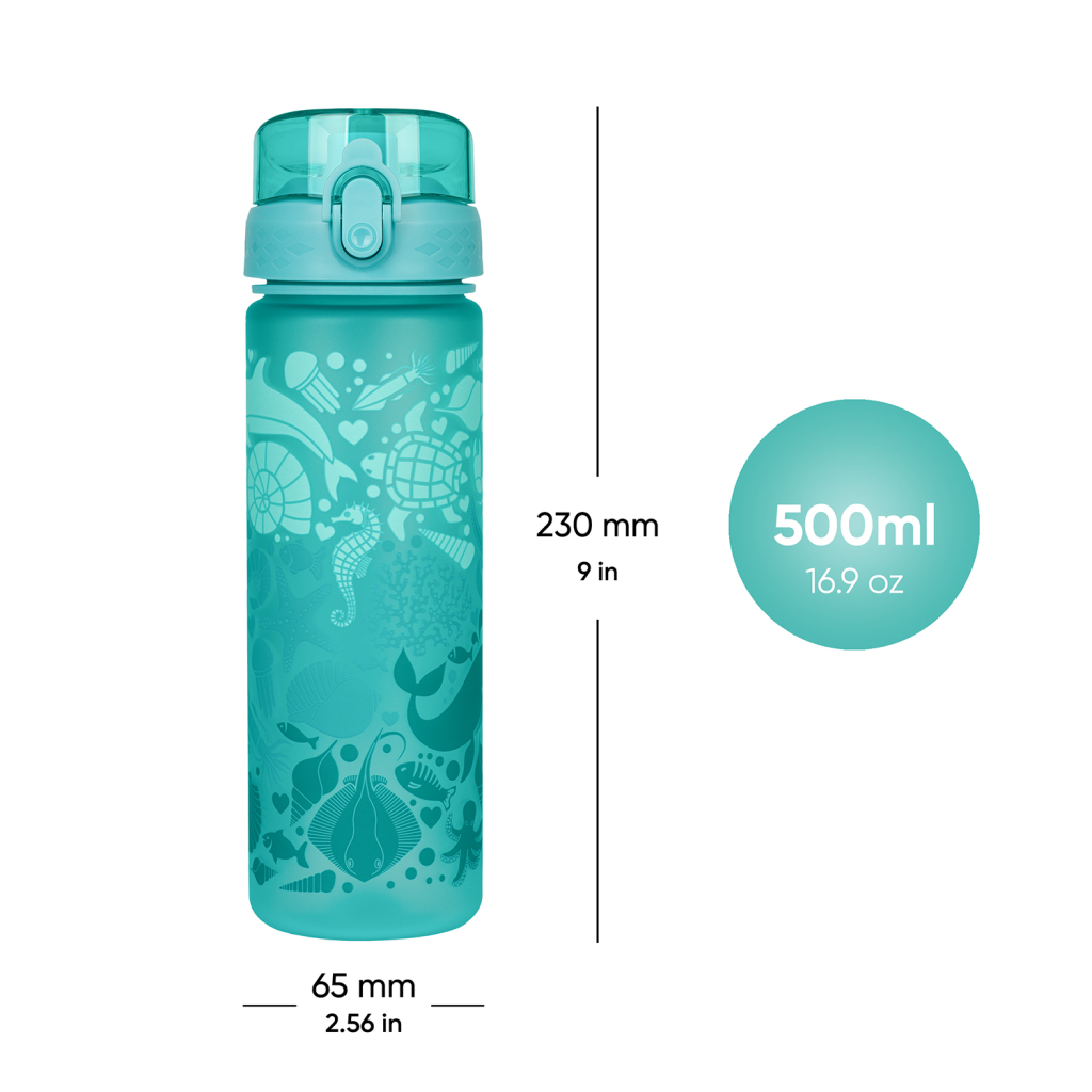 BAAGL Tritanová láhev na pití Delfín 500 ml