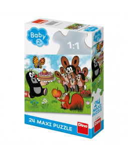 Dino Toys Maxi puzzle Krtek slaví narozeniny - 24XL dílků