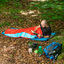 Nils Camp NC2012 Spací pytel mumie, červeno-modrý