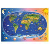Dino Toys Maxi puzzle Mapa světa - 300XL dílků