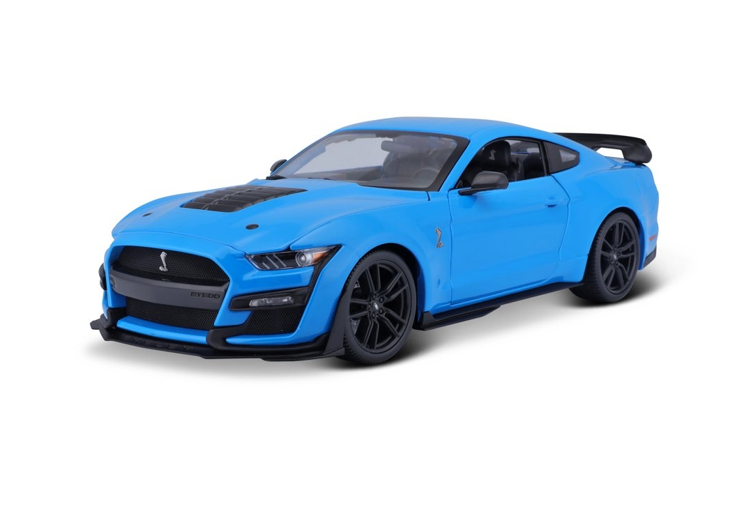 Maisto Mustang Shelby GT500 (2020), modrá, 1:18