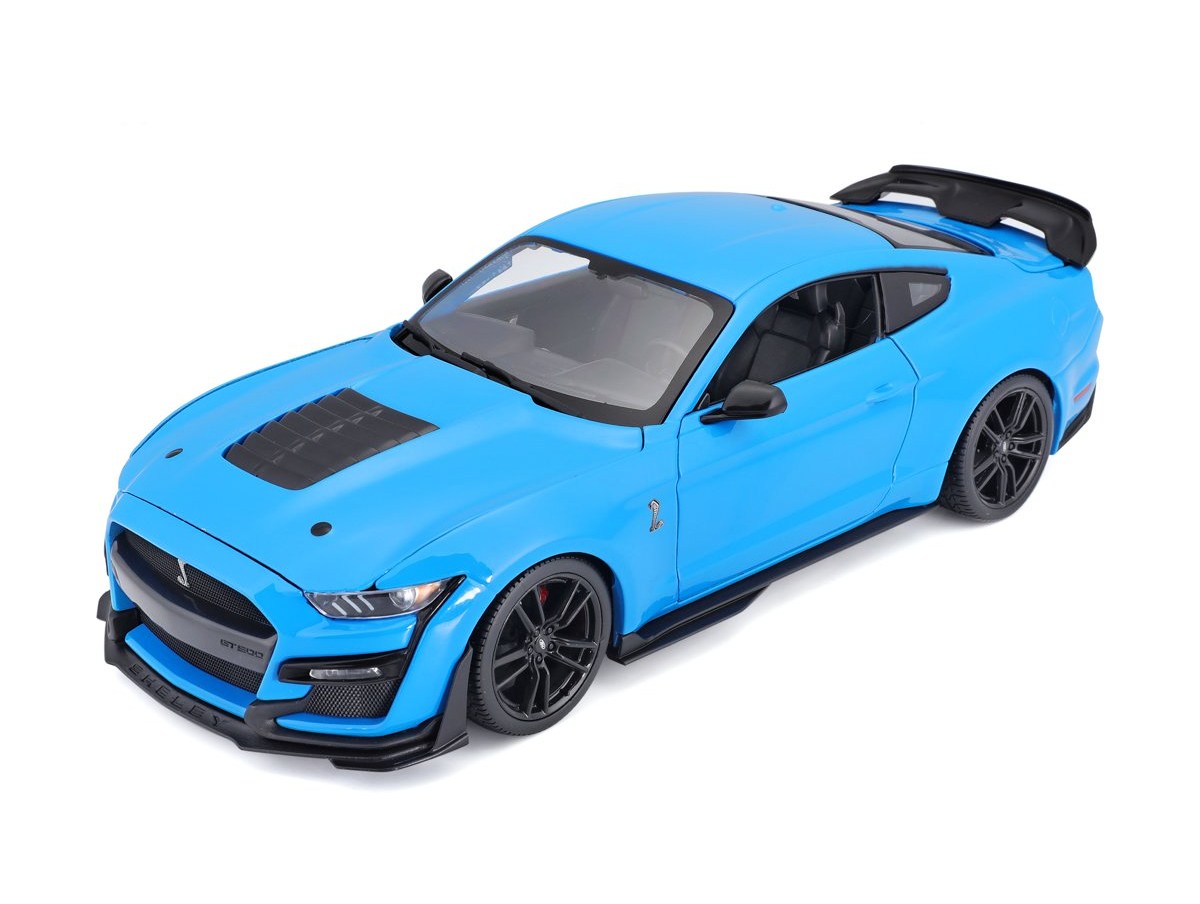 Maisto Mustang Shelby GT500 (2020), modrá, 1:18