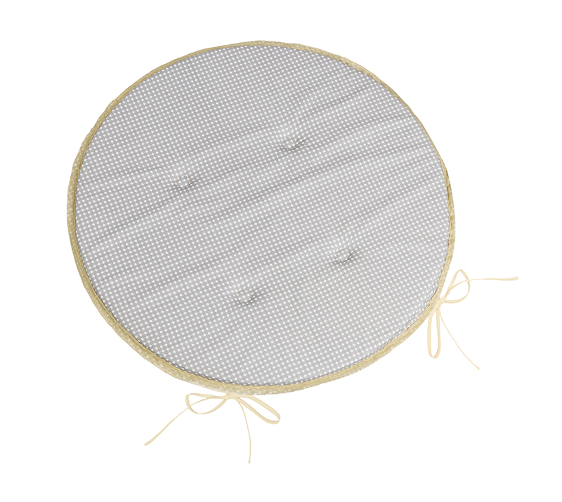 Bellatex Sedák Adéla kulatý hladký - Kostička, průměr 40 cm