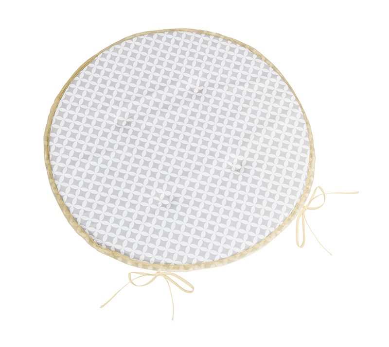 Bellatex Sedák Adéla kulatý hladký - Kosočtverec, průměr 40cm