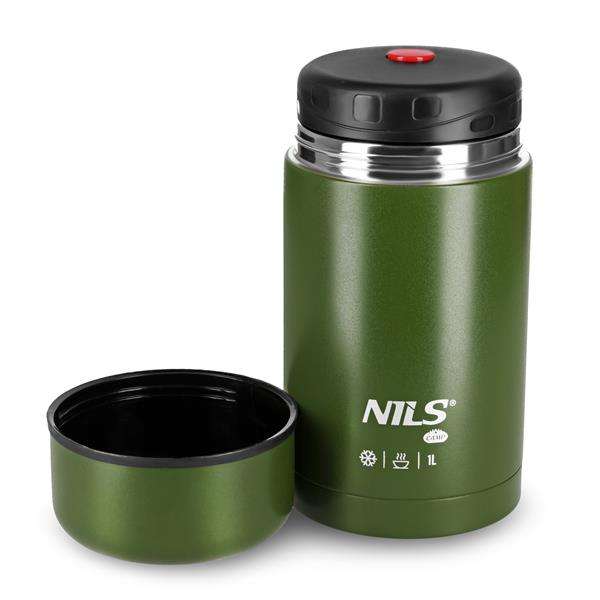 Termoska na jídlo NILS Camp NC3802, zelená, 1000 ml