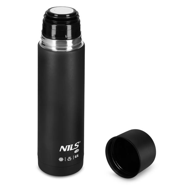 Termoska NILS Camp NC3803, černá, 500 ml