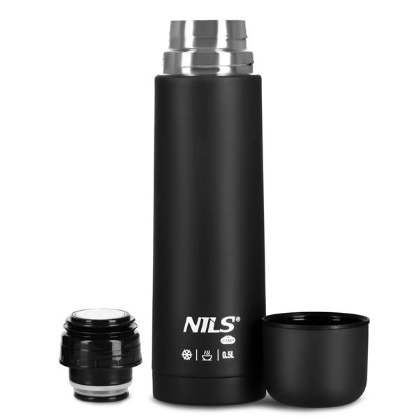Termoska NILS Camp NC3803, černá, 500 ml