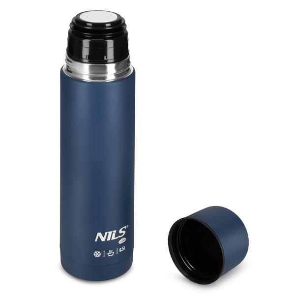 Termoska NILS Camp NC3803, modrá, 500 ml