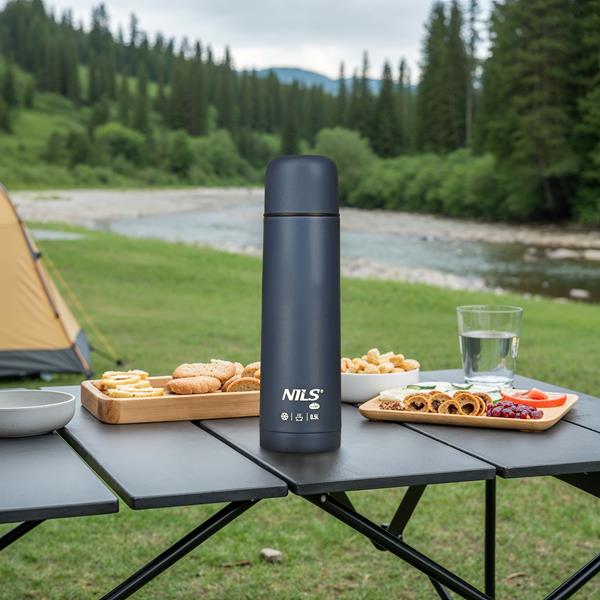Termoska NILS Camp NC3803, modrá, 500 ml
