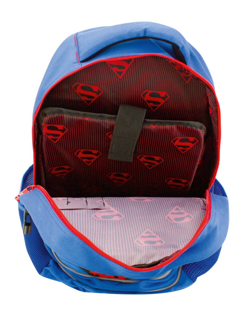 Baagl Školní batoh s pončem Superman - POP