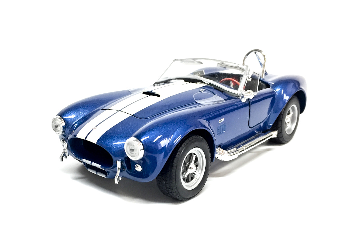Welly Shelby 1965 Cobra 427 SC, metallic blue 1:24