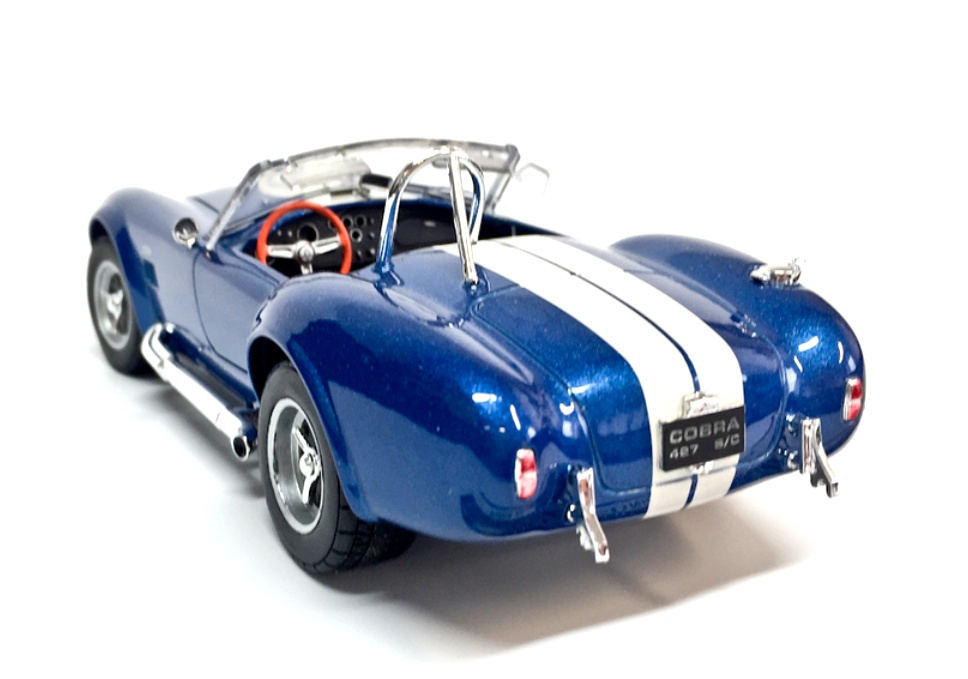 Welly Shelby 1965 Cobra 427 SC, metallic blue 1:24
