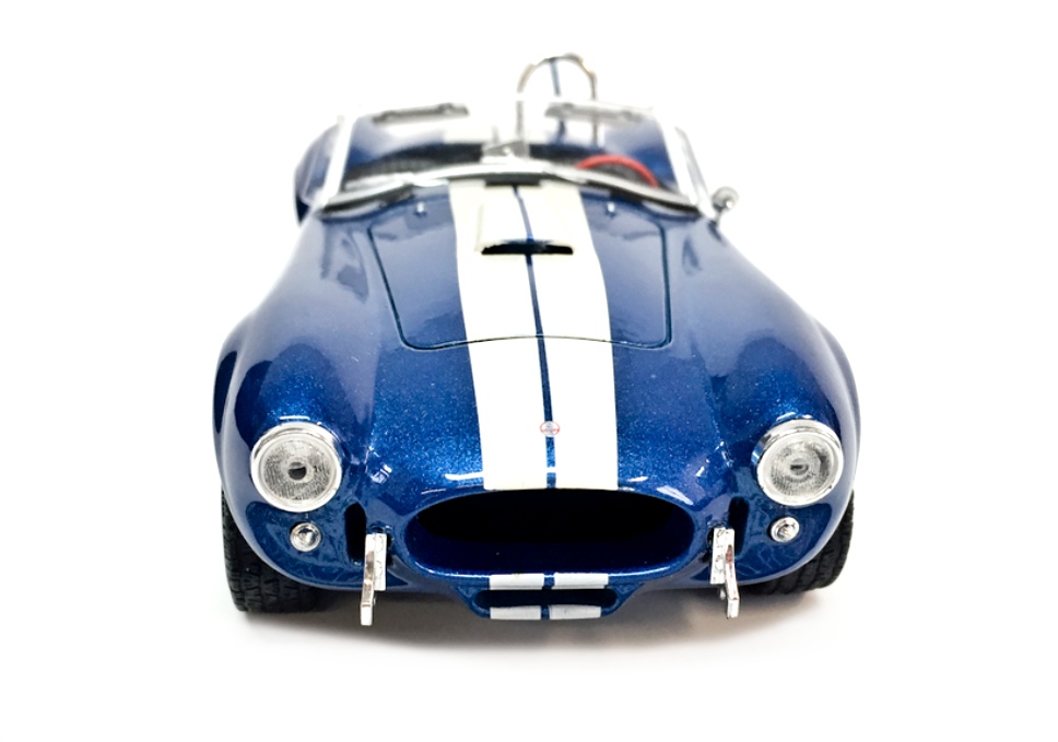 Welly Shelby 1965 Cobra 427 SC, metallic blue 1:24