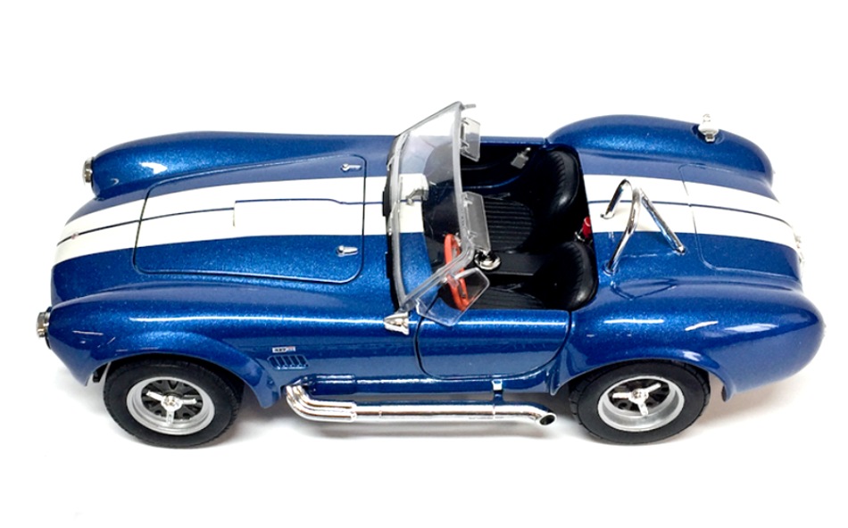Welly Shelby 1965 Cobra 427 SC, metallic blue 1:24