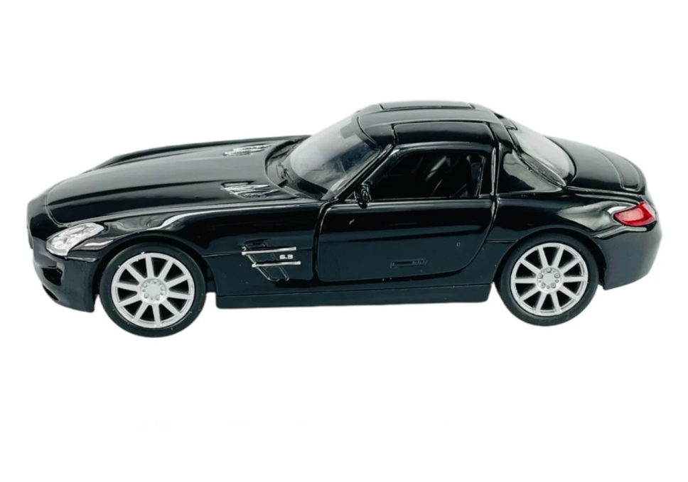 Welly Mercedes-Benz SLS AMG, černý 1:34-39