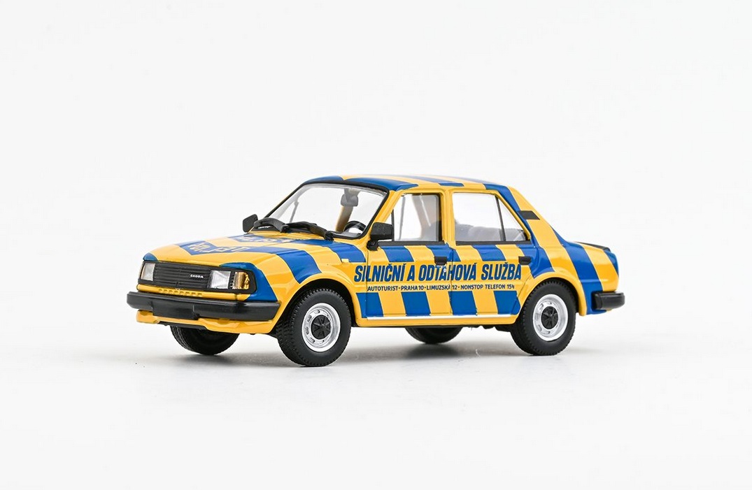 Abrex Škoda 120L (1984) Silniční a Odtahová Služba 1:43