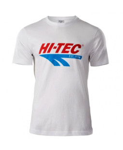 Hi-Tec Pánské tričko, Retro bílé vel. XXL