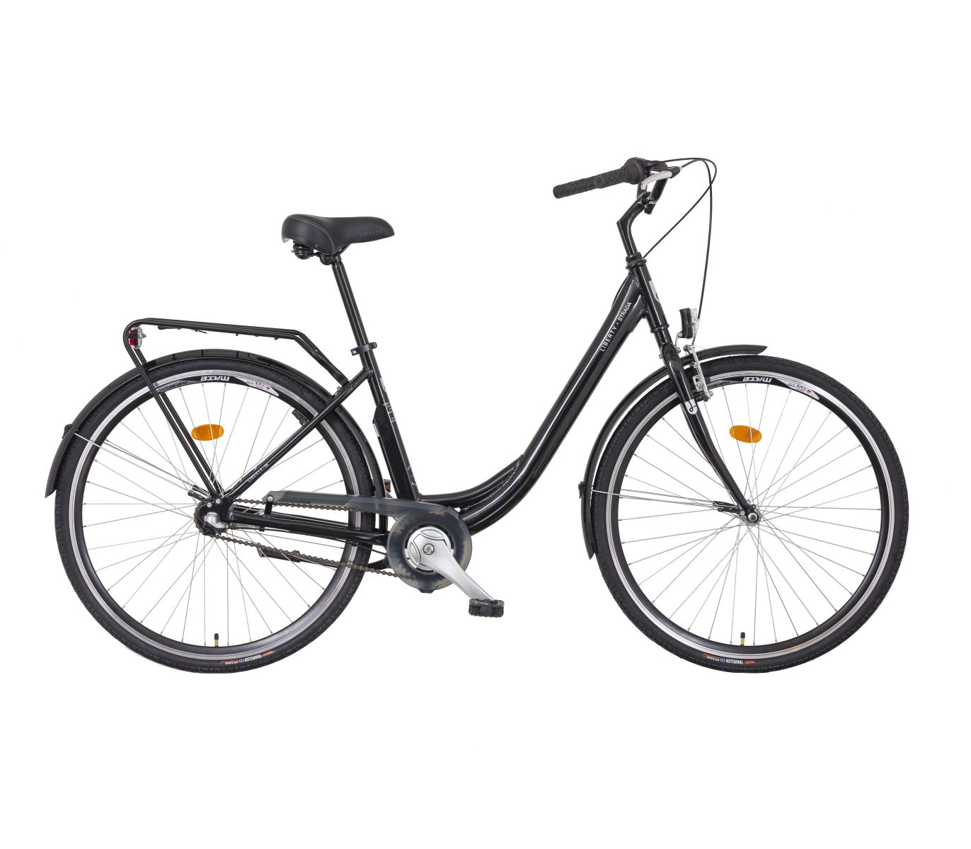 Liberty Jízdní kolo Strada 7spd. NEXUS 28" 2026 černo-bílé