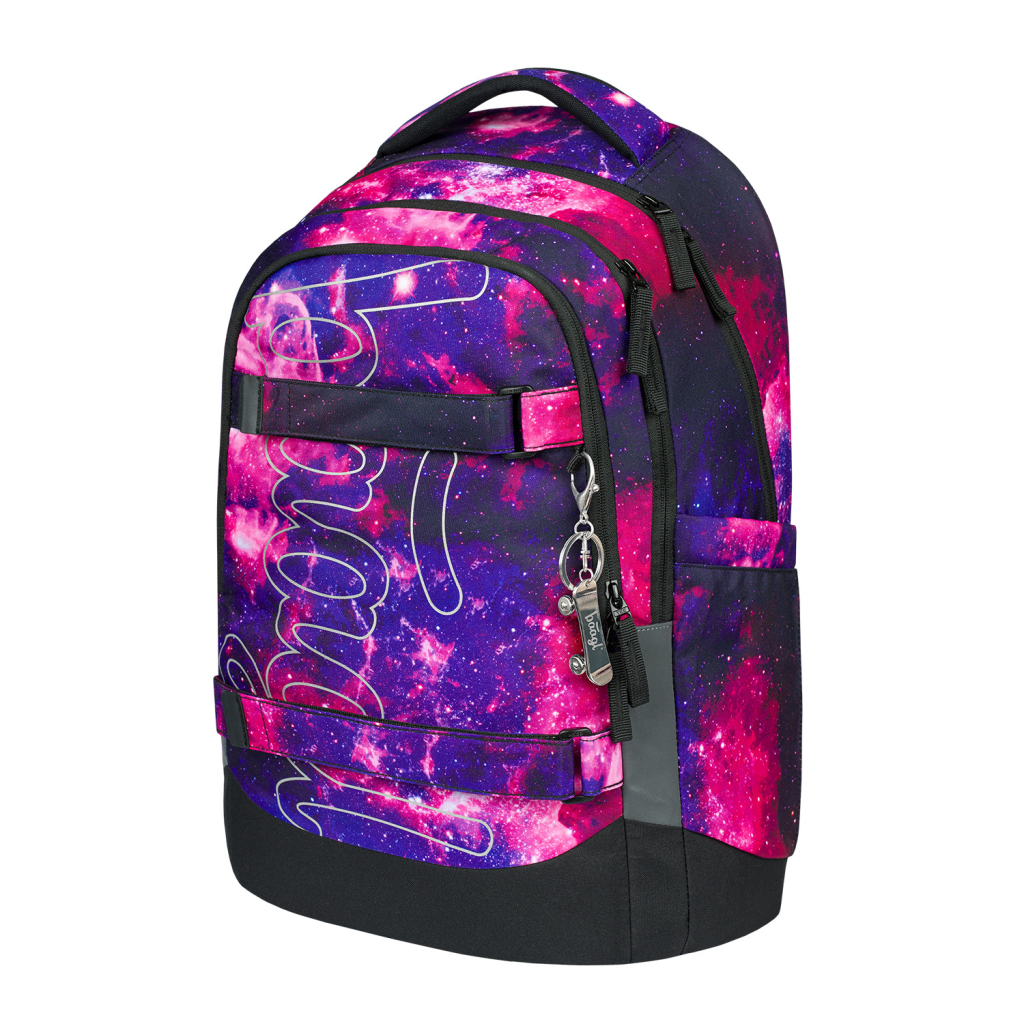 BAAGL Školní batoh Skate max Galaxy