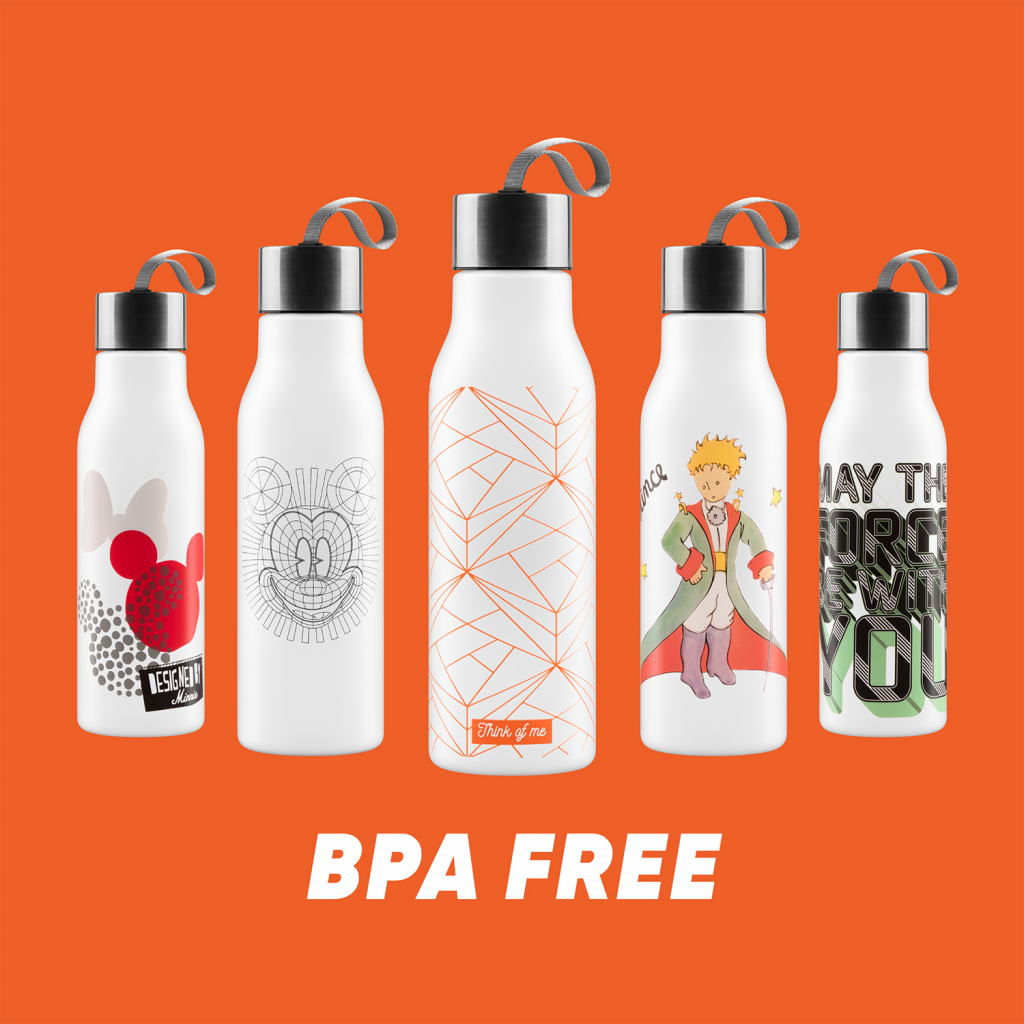 Baagl Plastová láhev Think of Me, 600 ml