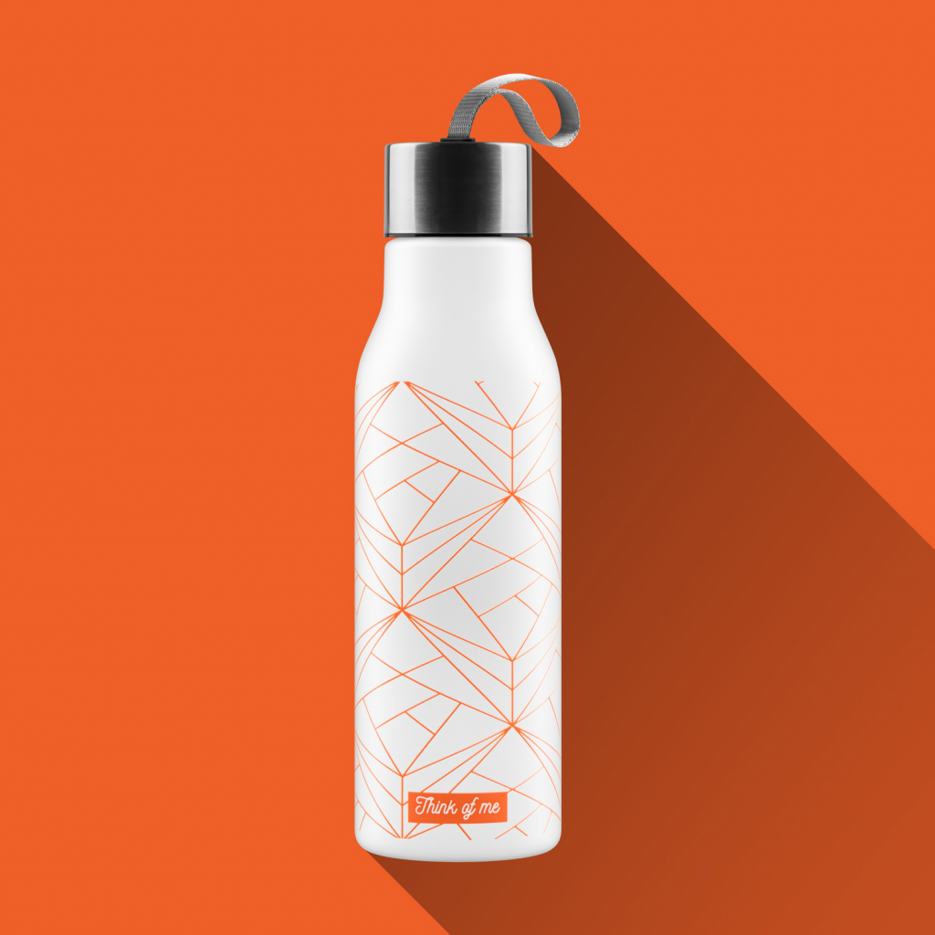 Baagl Plastová láhev Think of Me, 600 ml