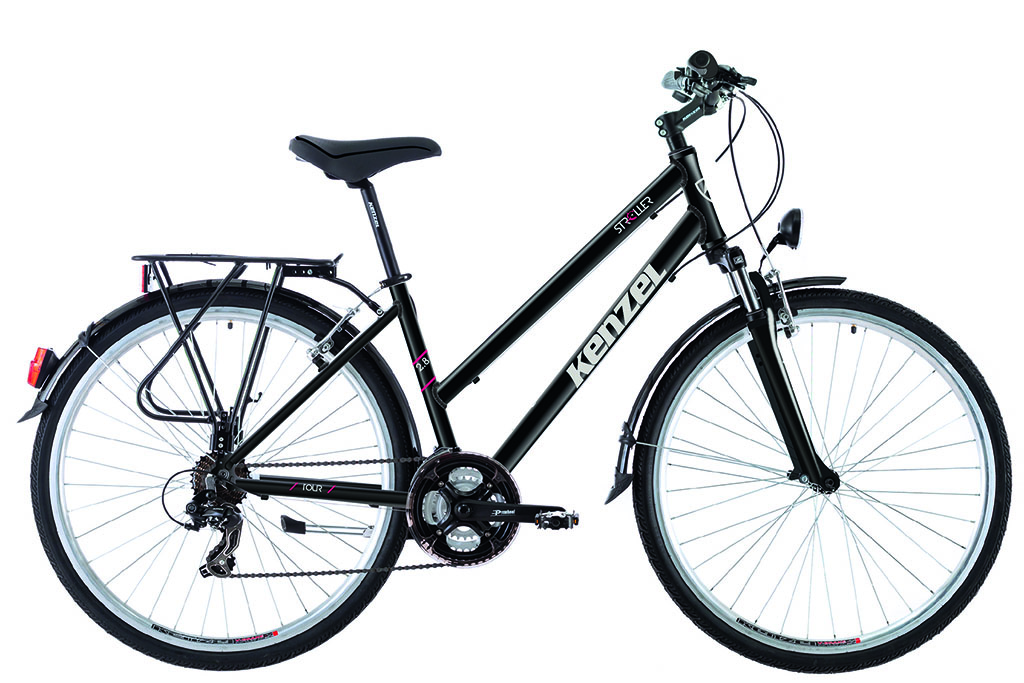 Kenzel Dámské trekové kolo Stroller TR woman 2026 černé (rám. 48)