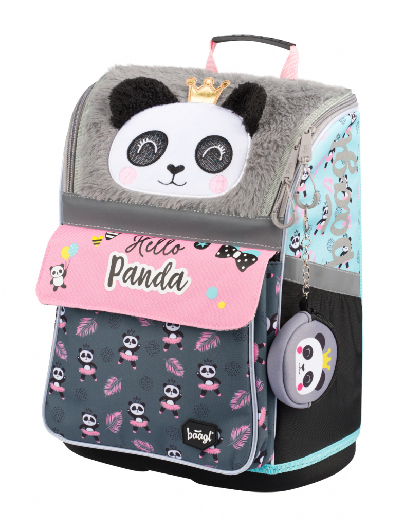 BAAGL Školní aktovka Zippy Panda