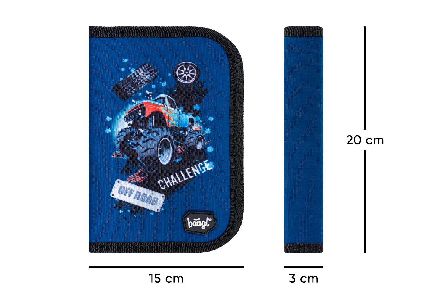 BAAGL Školní penál klasik Truck