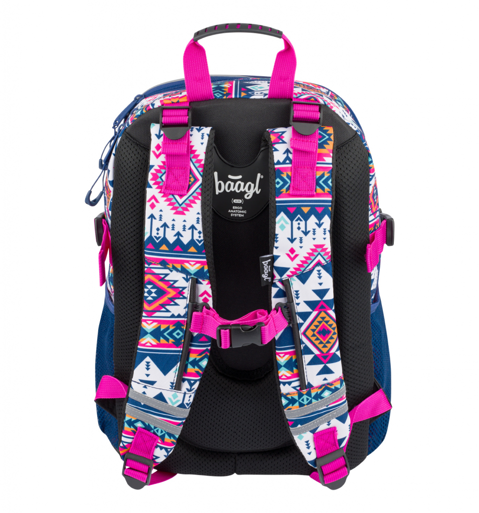 BAAGL Školní batoh Core Boho
