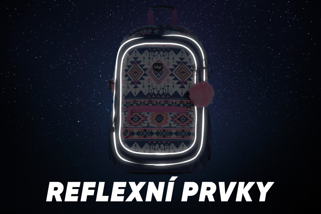 BAAGL Školní batoh Core Boho