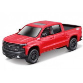 Maisto Chevrolet Silverado Z71 2019, Červené 1:52