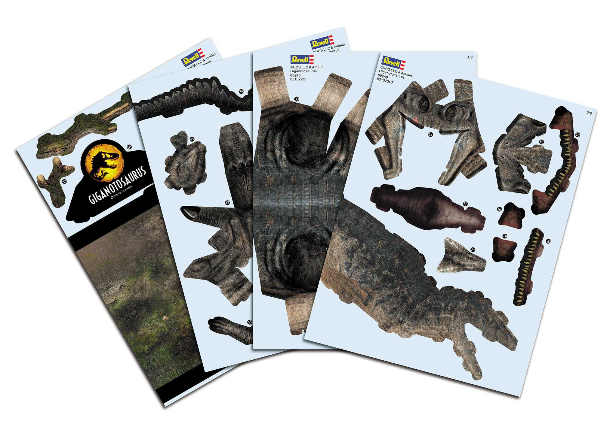 Revell 00245 3D Puzzle Jurassic World - Gigantosaurus