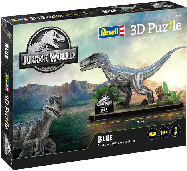 Revell 00247 3D Puzzle Jurassic World - Blue