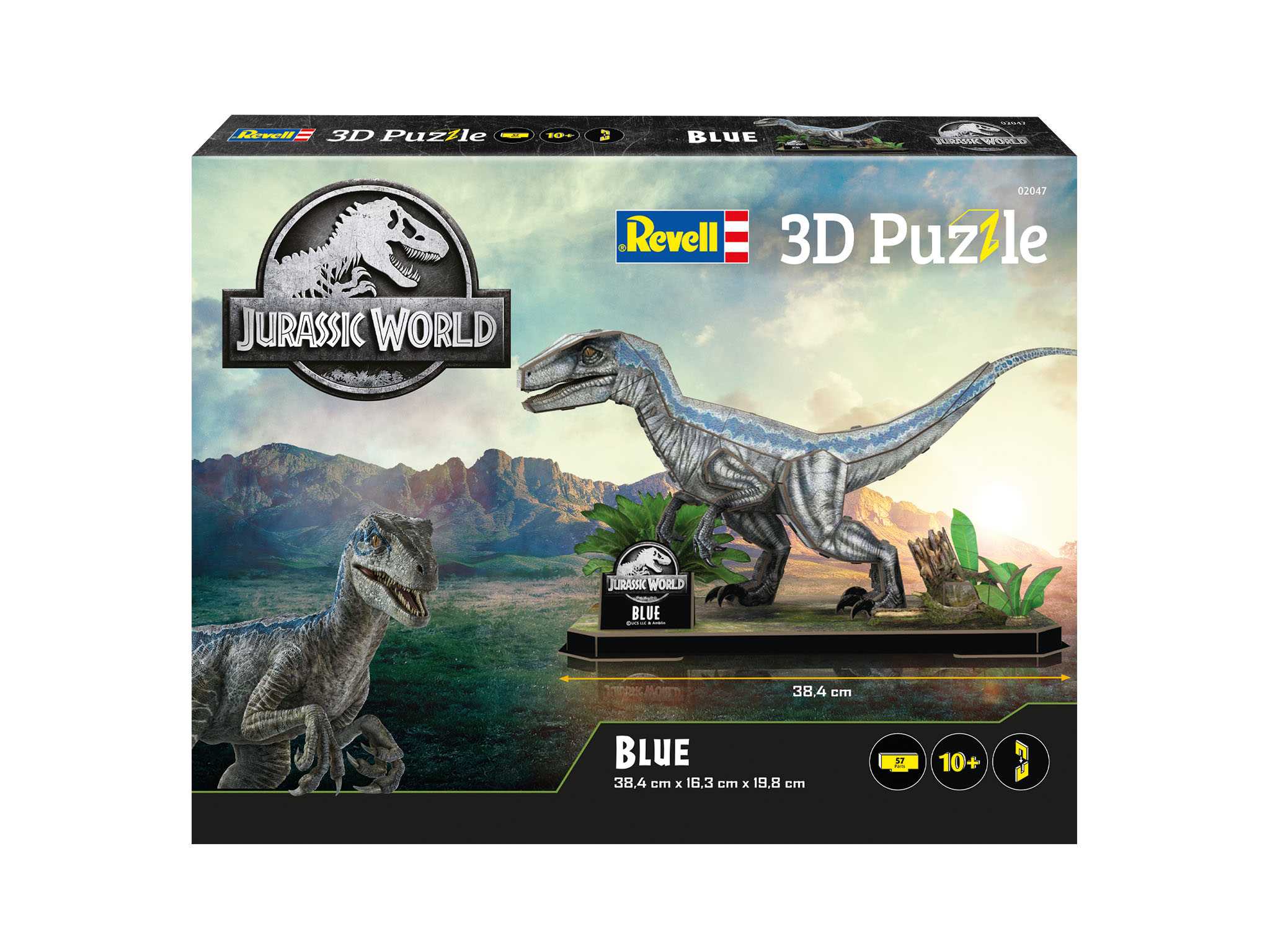 Revell 00247 3D Puzzle Jurassic World - Blue