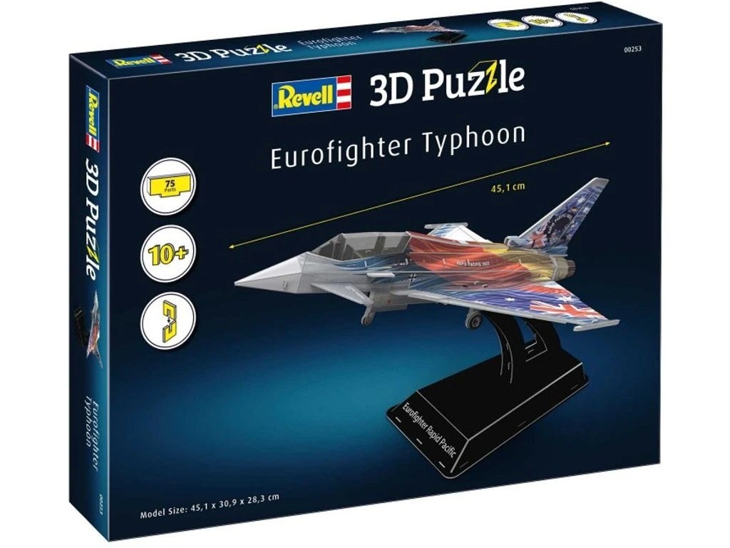 3D Puzzle Revell 00253 - Eurofighter Typhoon Rapid Pacific