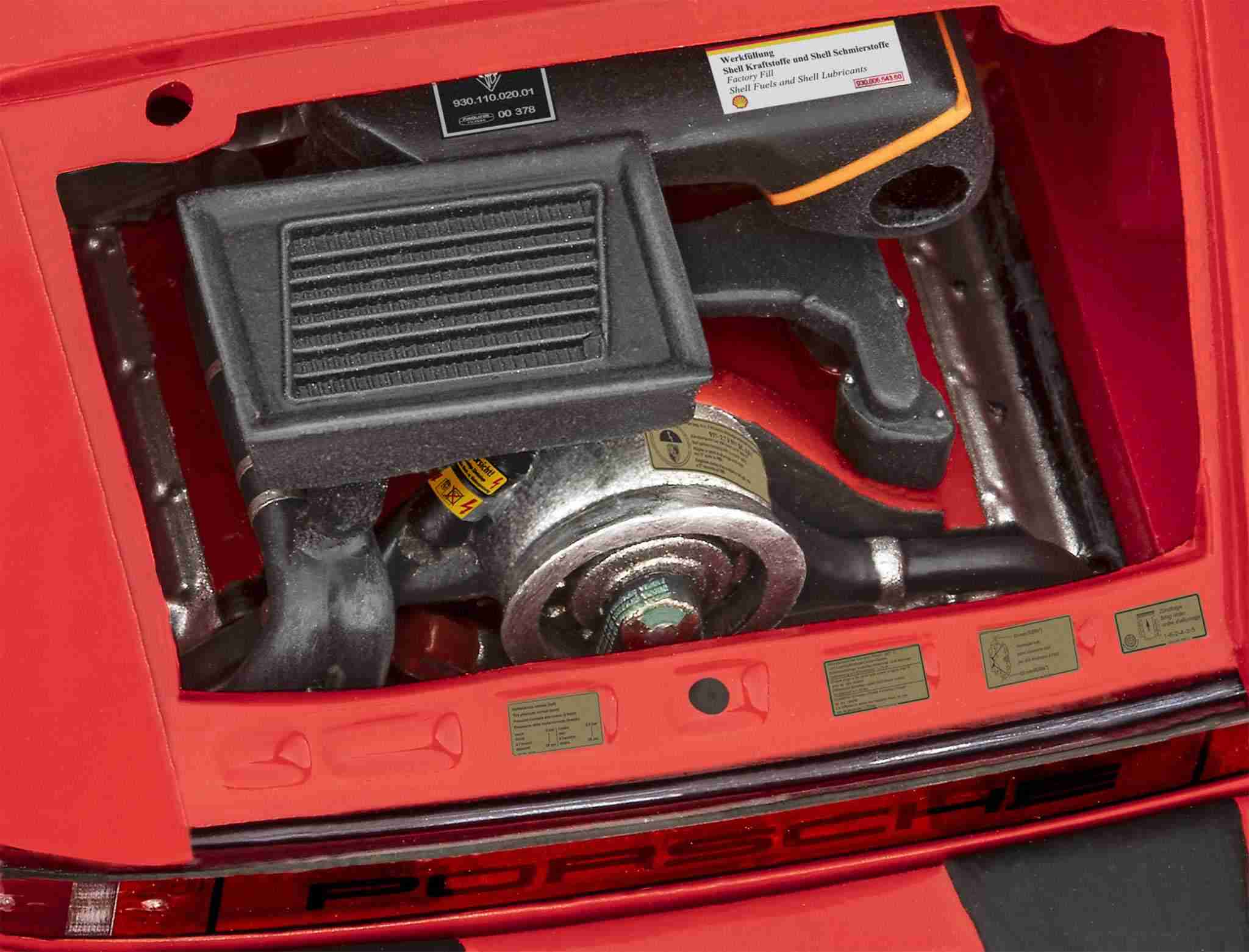Revell Gift-Set auto 05634 Porsche 911 Turbo (50th Anniversary) 1:24
