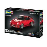 Revell Gift-Set auto 05634 Porsche 911 Turbo (50th Anniversary) 1:24