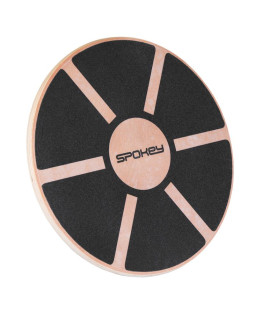 Spokey Dřevěná balanční deska, průměr 40 cm