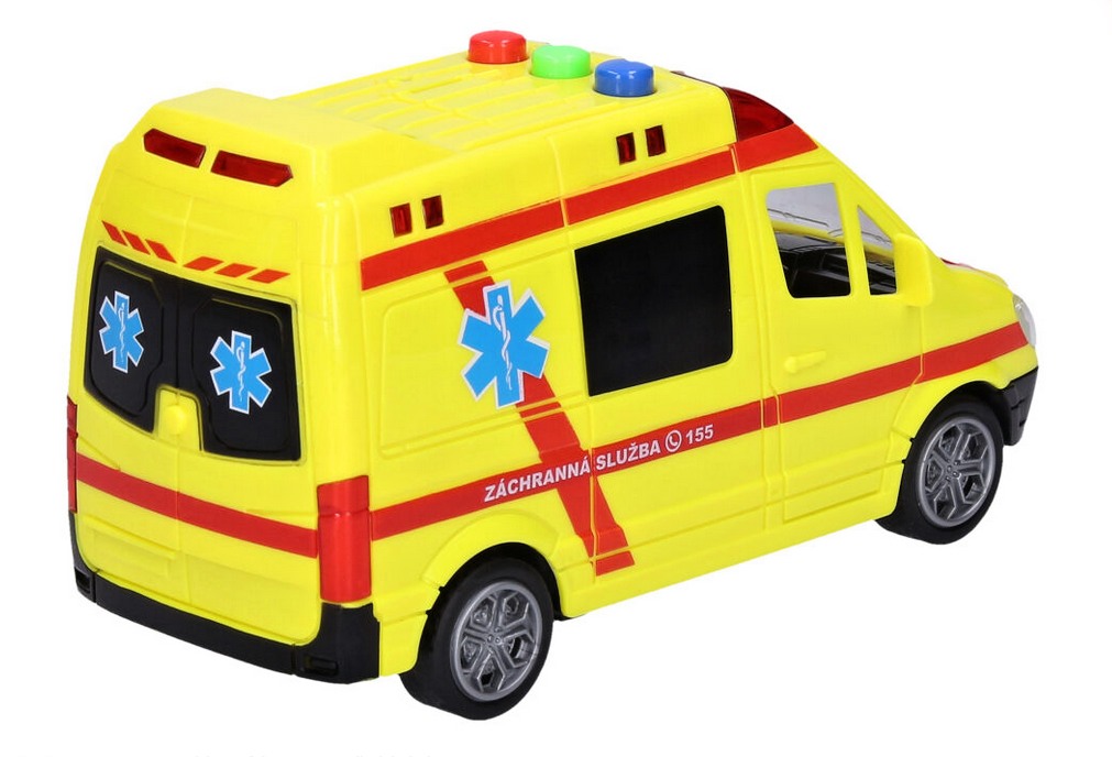 Sanitka se světelnými a zvukovými efekty 14,5 cm
