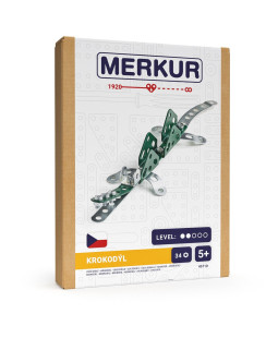 Merkur Mini ZOO - Krokodýl, 34 dílků