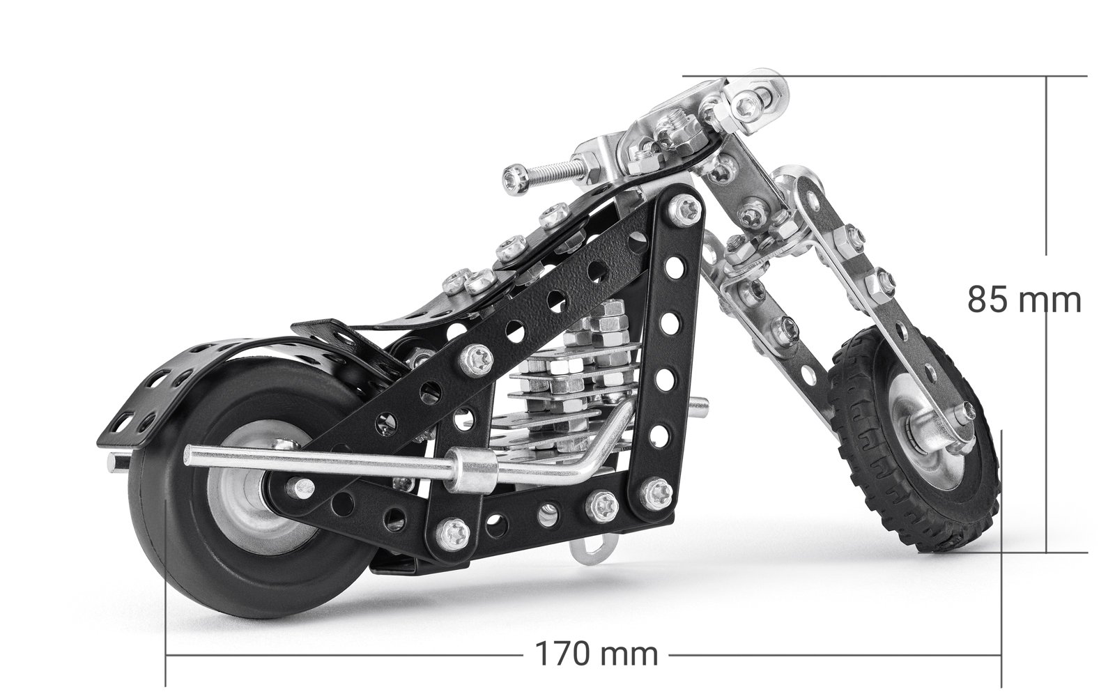 Merkur Chopper, 163 dílků