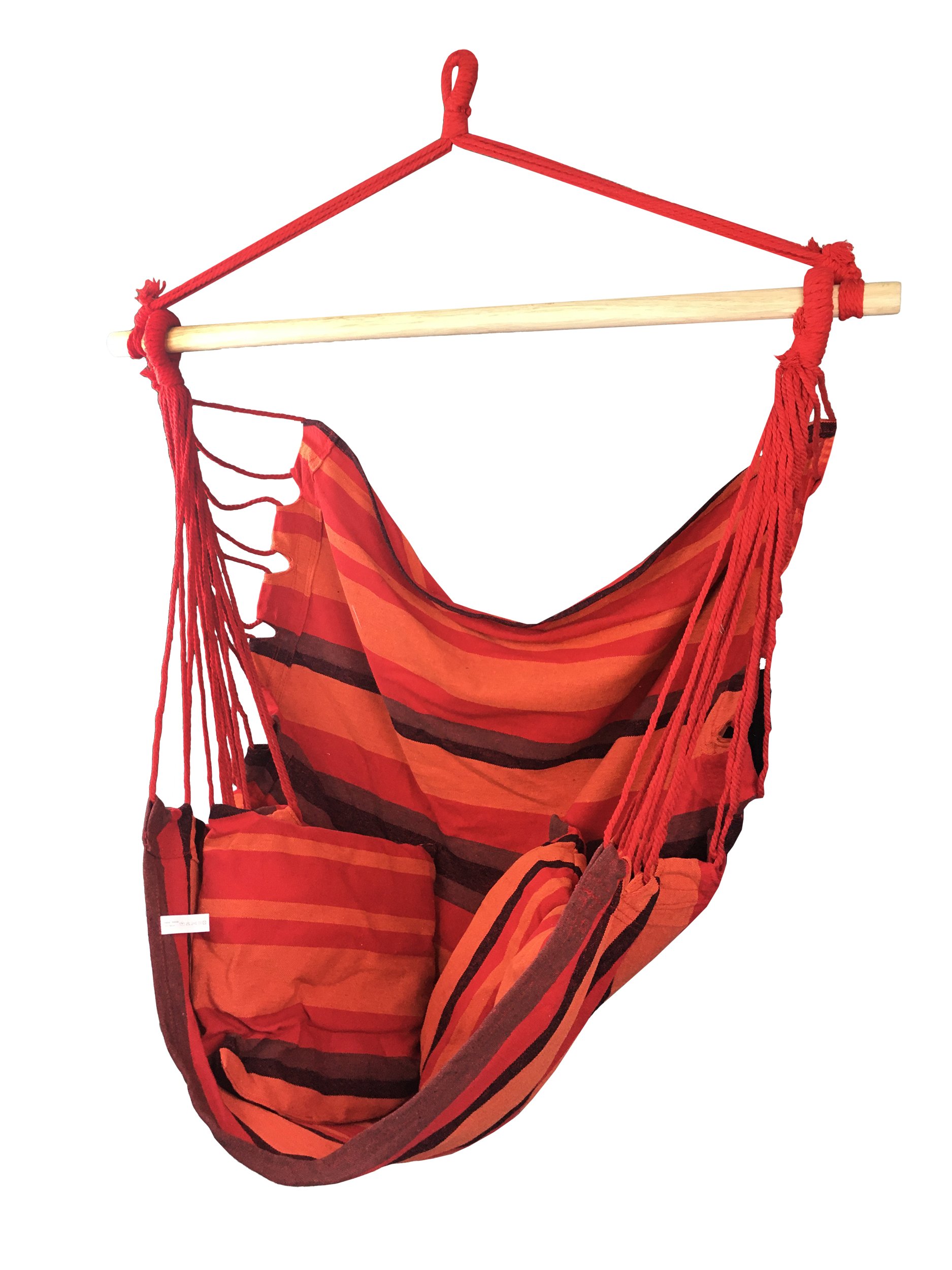 Sedco Závěsné houpací křeslo Swing, Červené, 100 kg