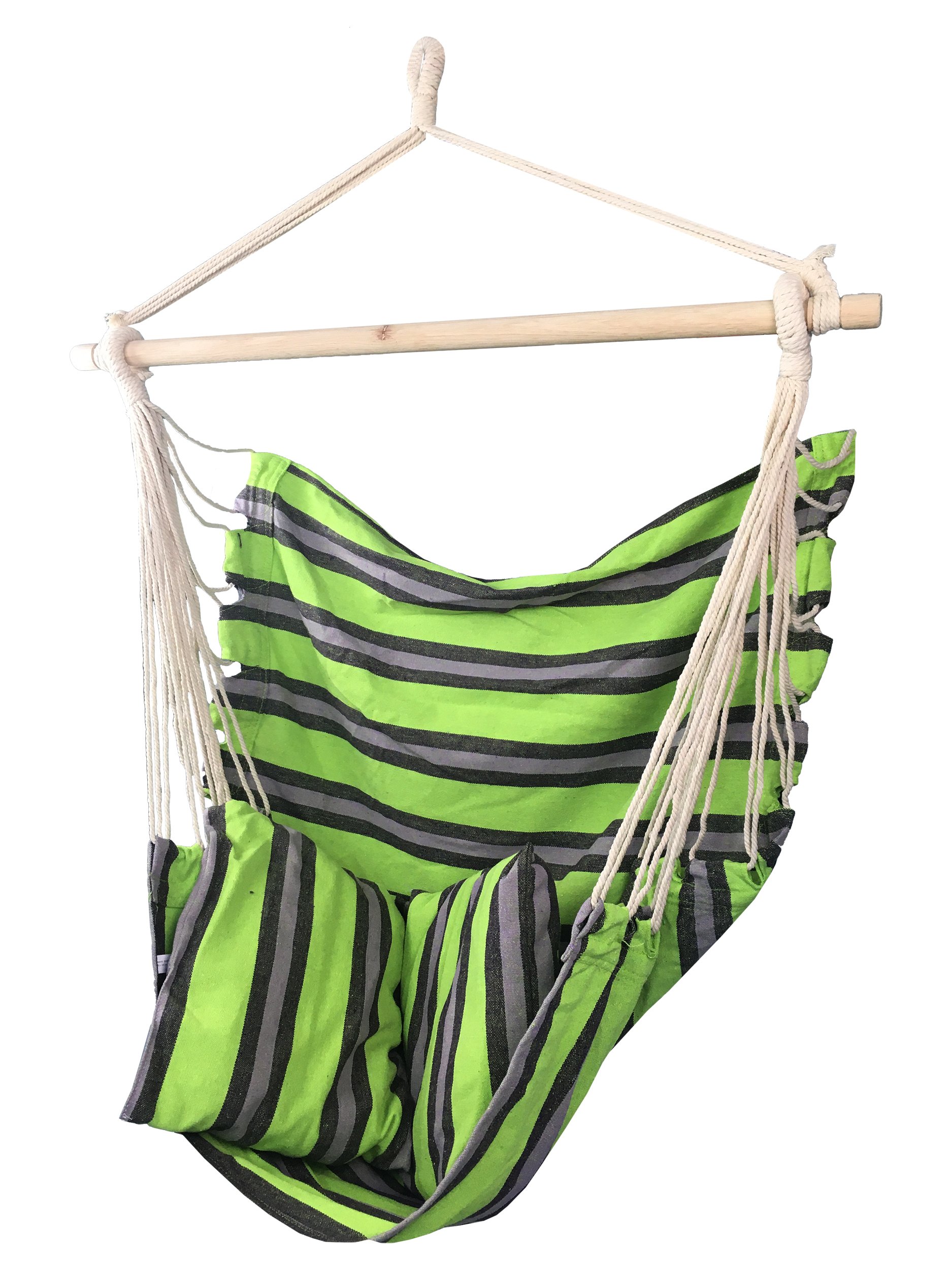 Sedco Závěsné houpací křeslo Swing, Zeleno-šedá, 100 kg