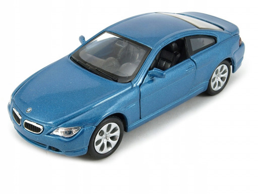Welly BMW 645Ci, Modrá 1:34-39