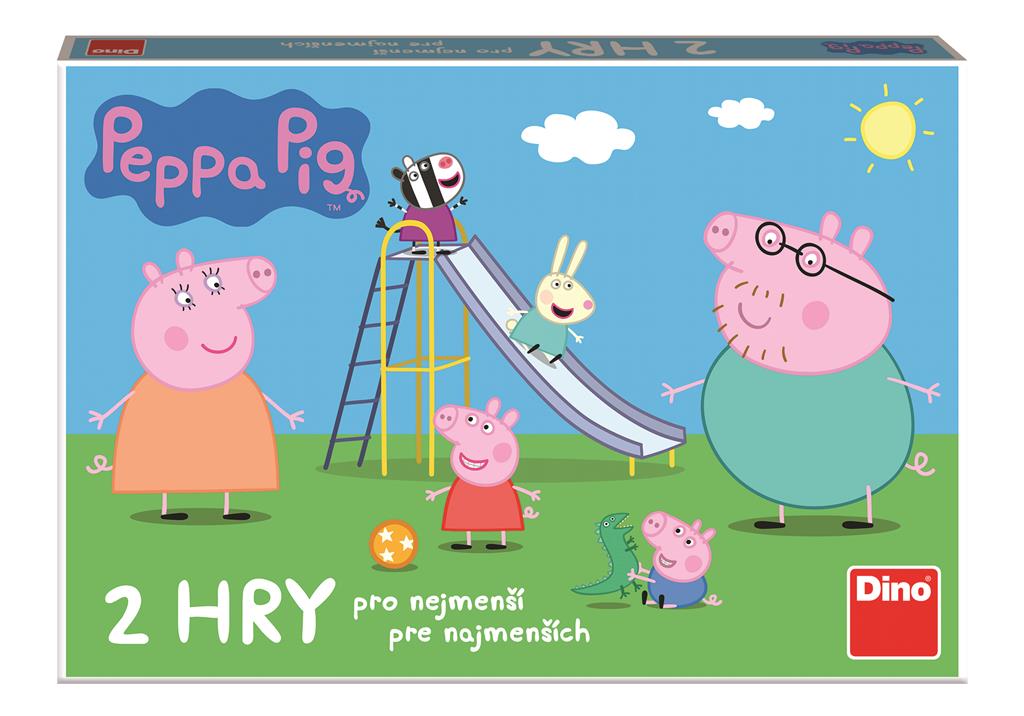 Dino PEPPA PIG Pojď si hrát a skluzavky Dětská hra