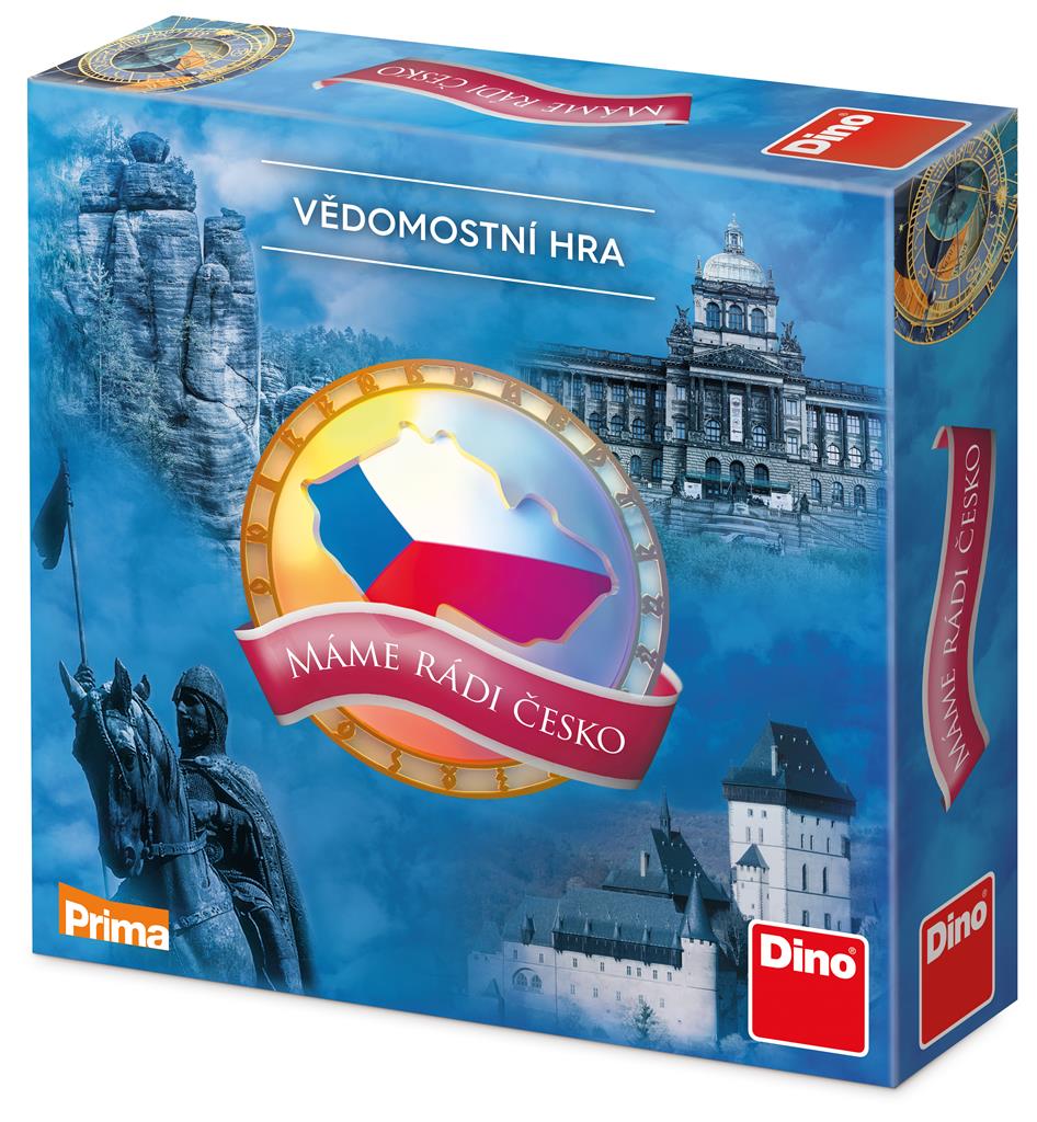 Dino Máme rádi Česko Rodinná hra